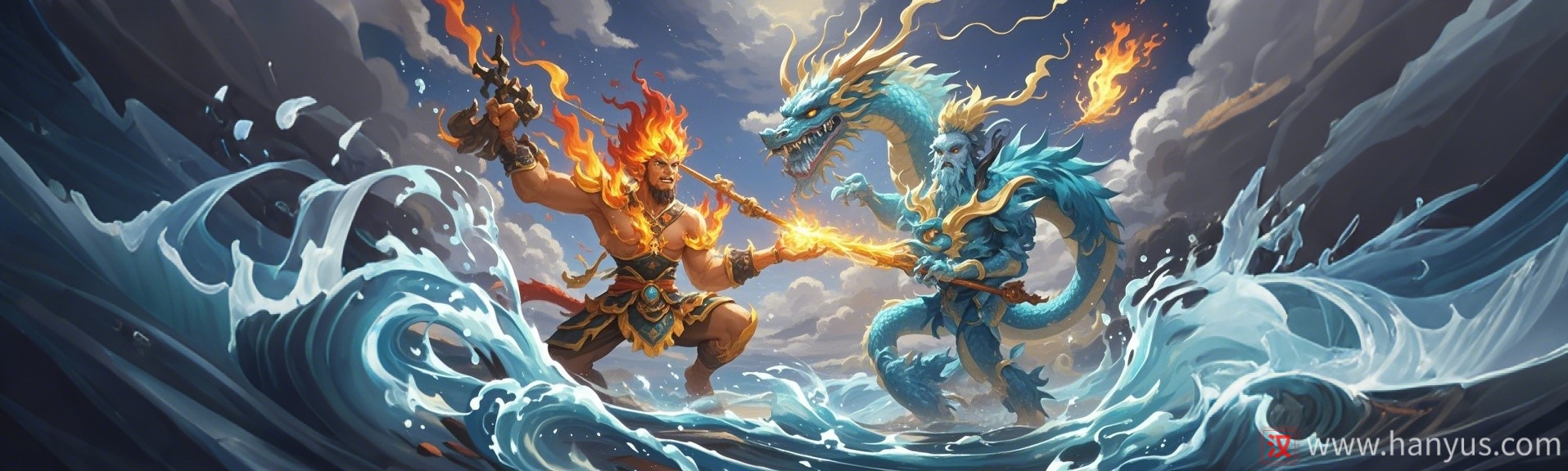 Chinese Mythology: Zhu Rong, God of Fire