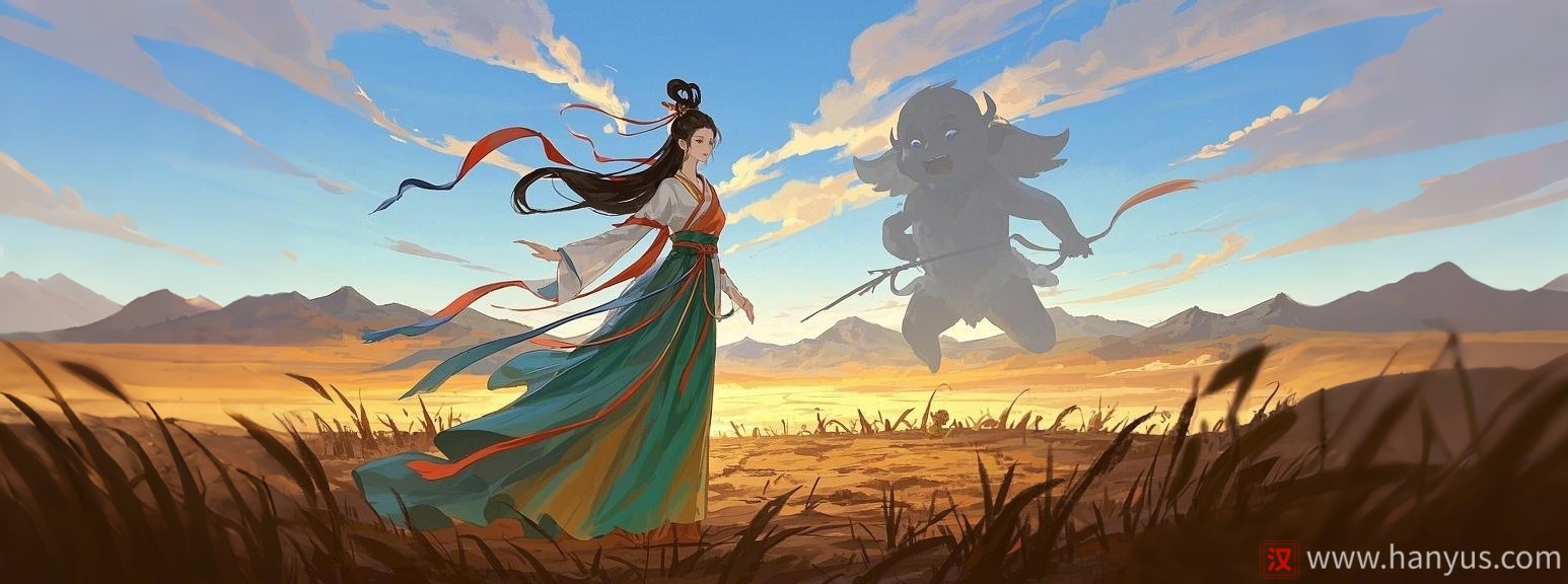 Chinese Mythology: Han Ba (the drought demon)